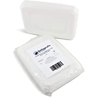 Los mejores  - Jabón de glicerina con base de jabón- color blanco (sin SLS)- 1 kg